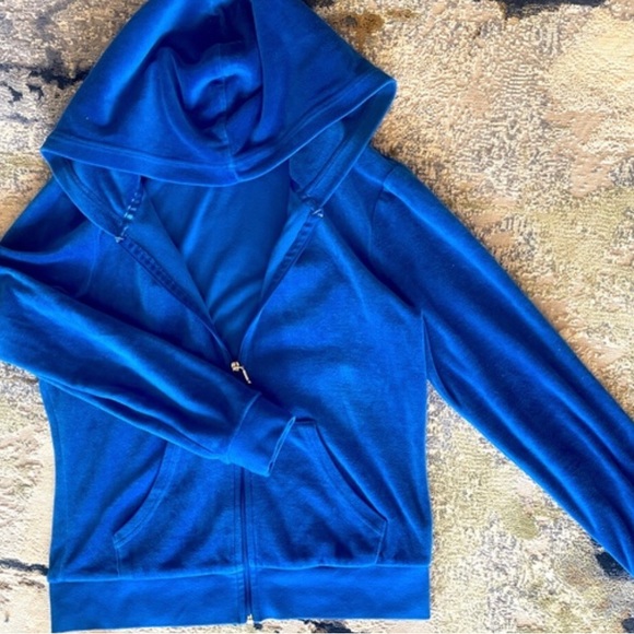 Juicy Couture Y2K Royal Blue Tracksuit No Flaws - Picture 5 of 14